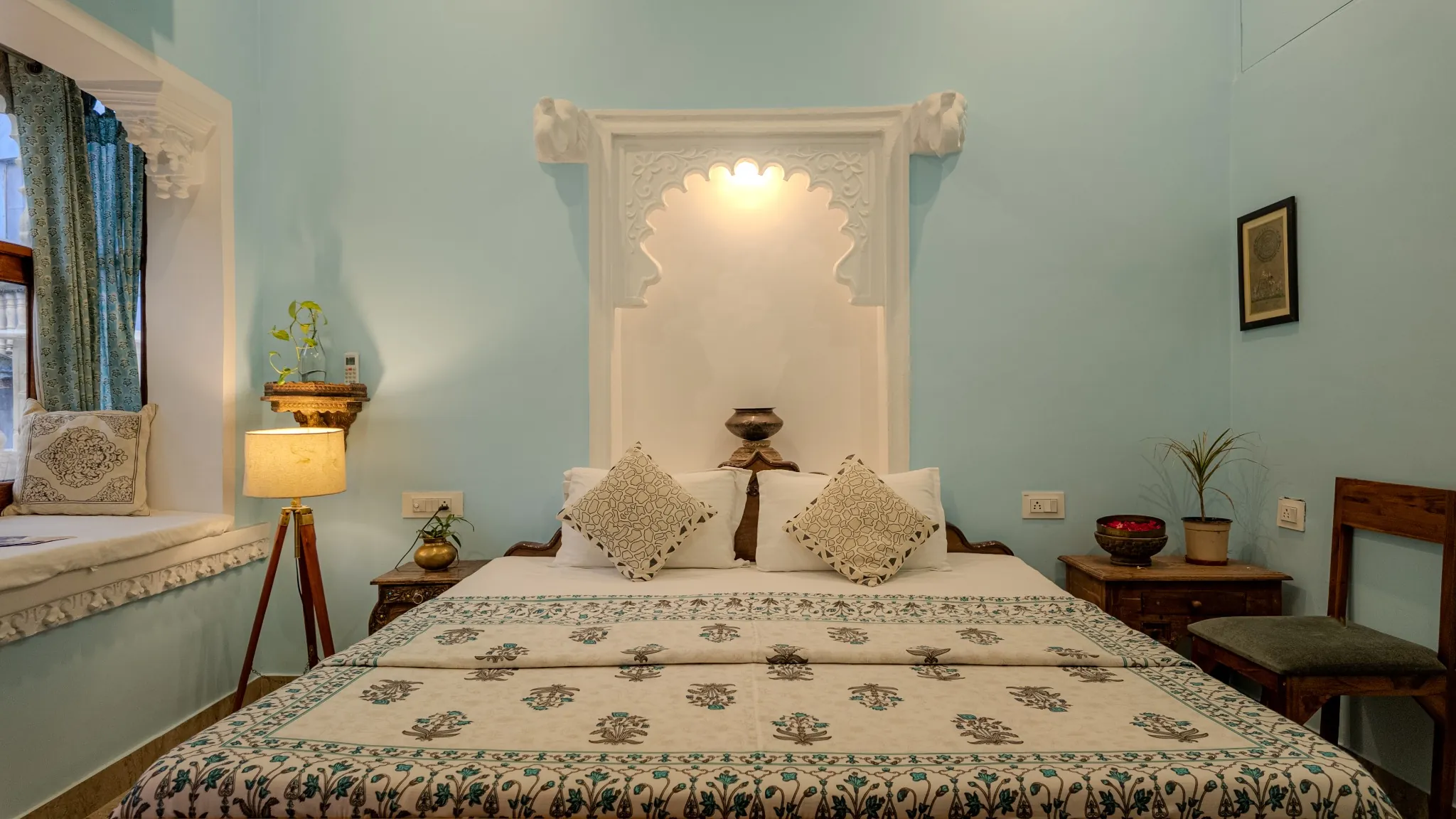 Luxury Room at Castle View Homestay Bundi
