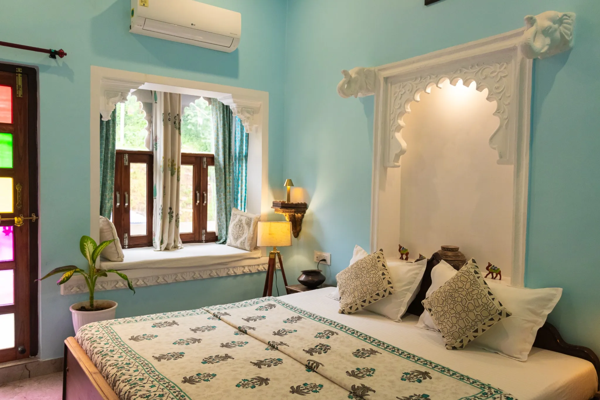 Luxury Room at Castle View Homestay Bundi